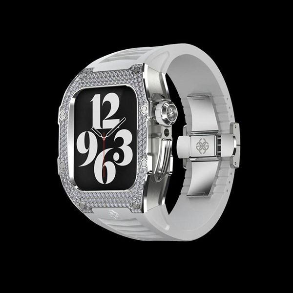 ゴールデンコンセプト 偽物 Apple Watch Case - RST45 - SnowFlake 22040610