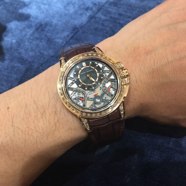 2017新作 ハリーウィンストン新作 オーシャン バイレトログラード 42mm バケットダイヤモデル OCEABI42RR002 2017新作 ハリーウィンストン新作 オーシャン バイレトログラード 42mm バケットダイヤモデル OCEABI42RR002