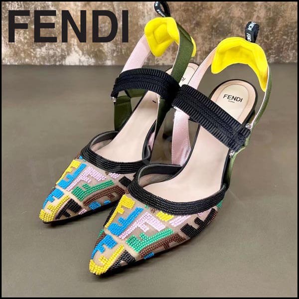 �ե���ǥ� ������� ��ʪ VERTIGO 21SS Colibri �ѷ�FF �ӡ����ɽ� �ҡ��� �ߥ塼�� 8J8143AE7QF1C4J